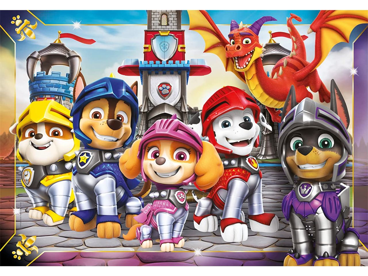 Puzzle 2x60 paw patrol