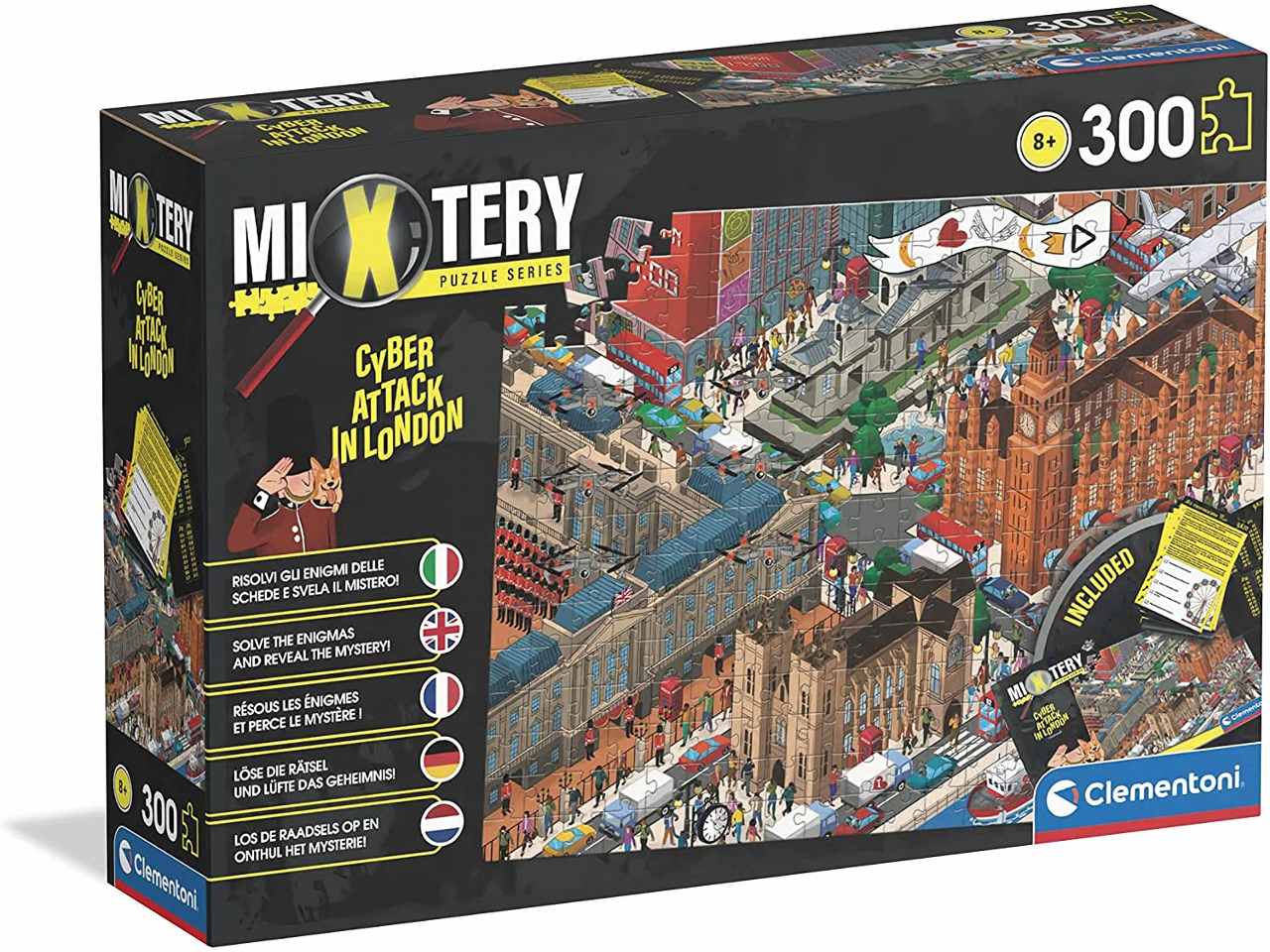 Puzzle 300 pezzi mistery puzzle hacking attack 21711