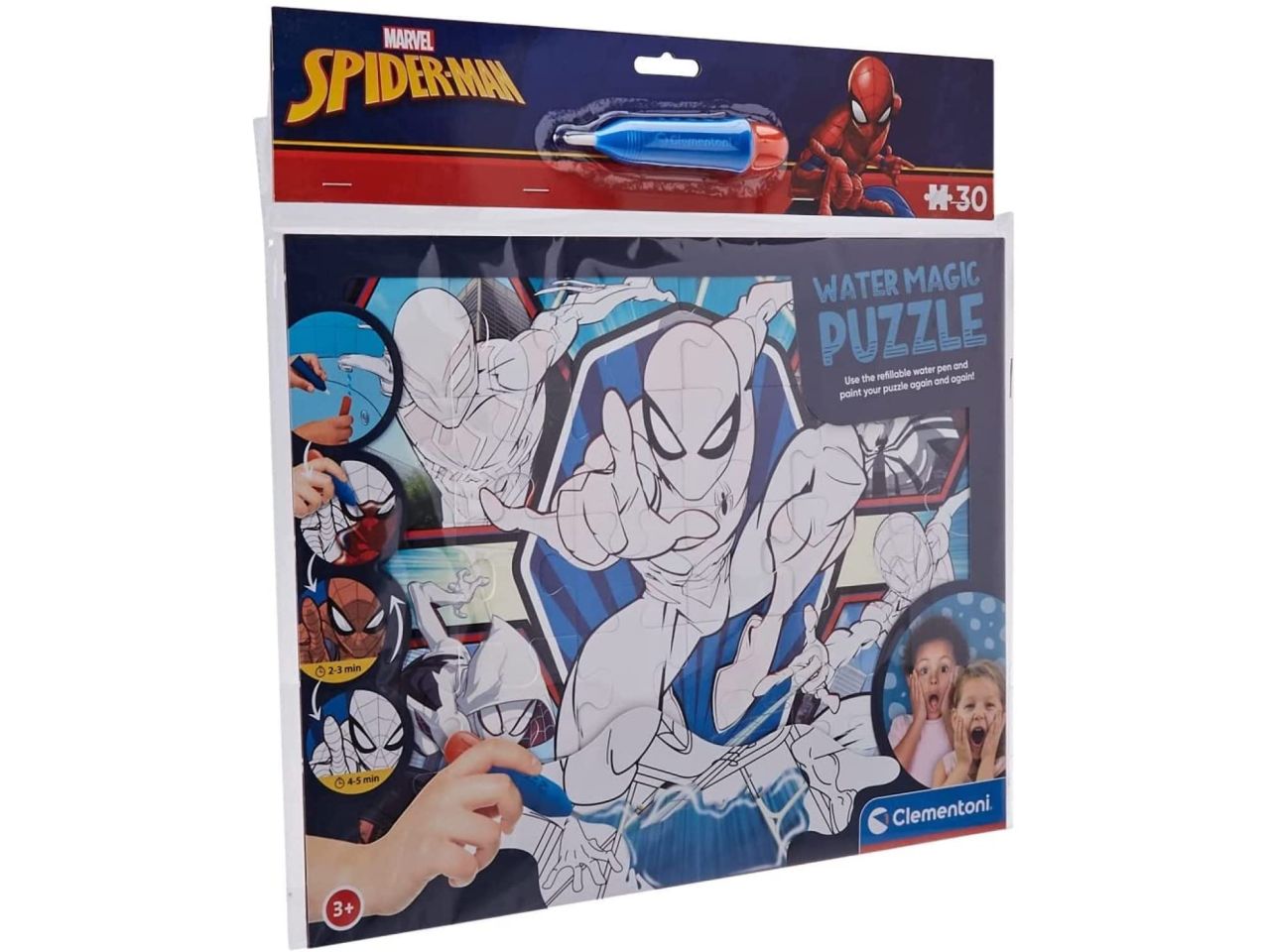 Marvel spiderman water magic puzzle da 30 pezzi