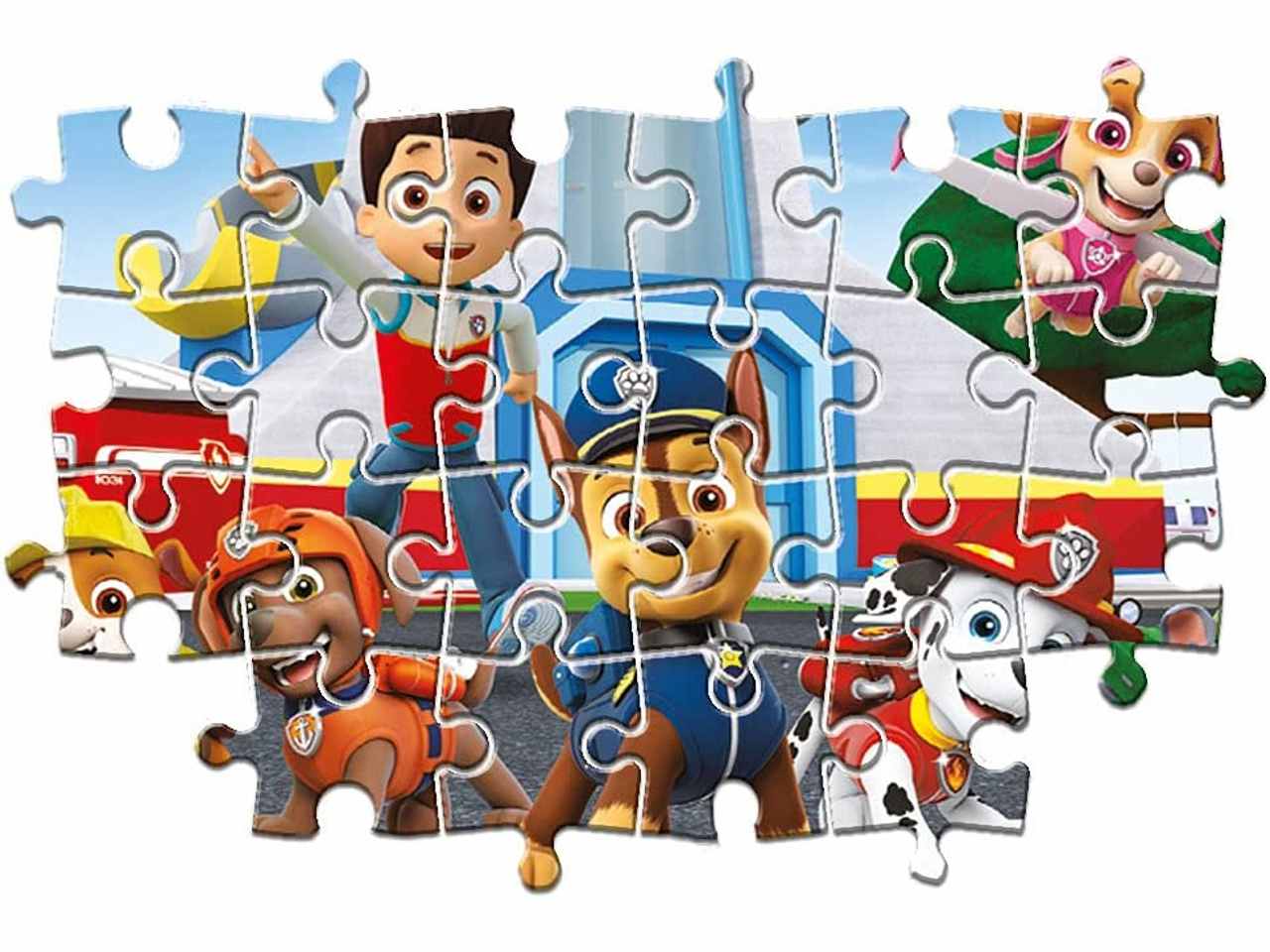 Paw Patrol Supercolor Patrol Puzzle 104 pezzi - Clementoni