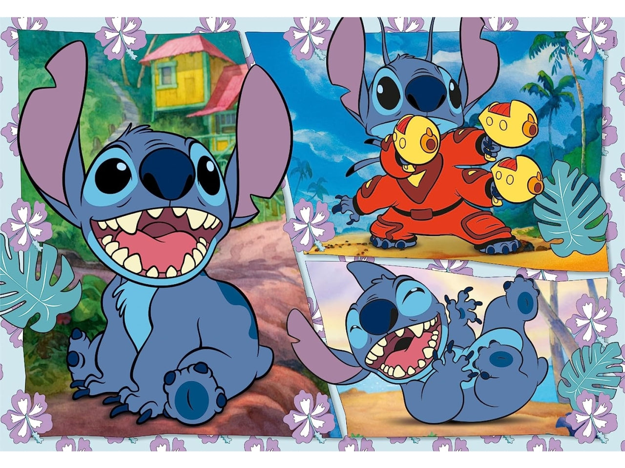 Stitch Supercolor Stitch Puzzle Cartoni Animati 104 pezzi - Clementoni