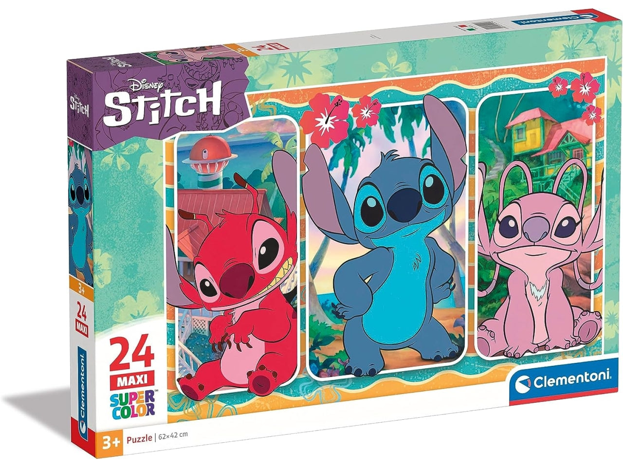 Stitch Supercolor Puzzle 24 Pezzi - Clementoni