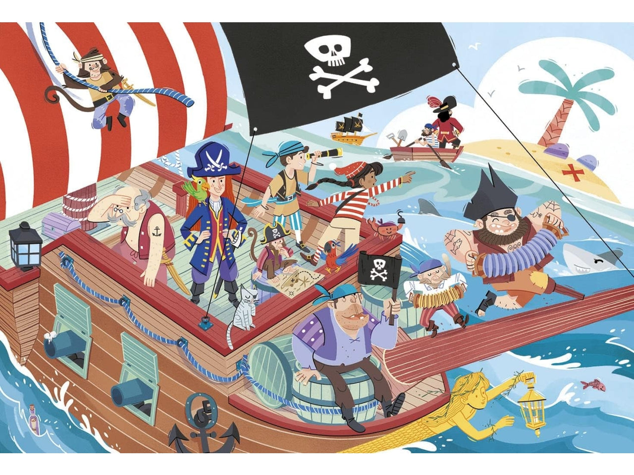 Puzzle 24pz maxi pirates 2020 24209