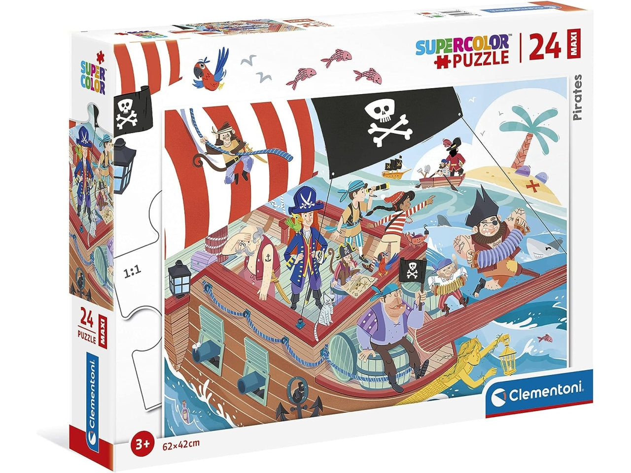 Puzzle 24pz maxi pirates 2020 24209