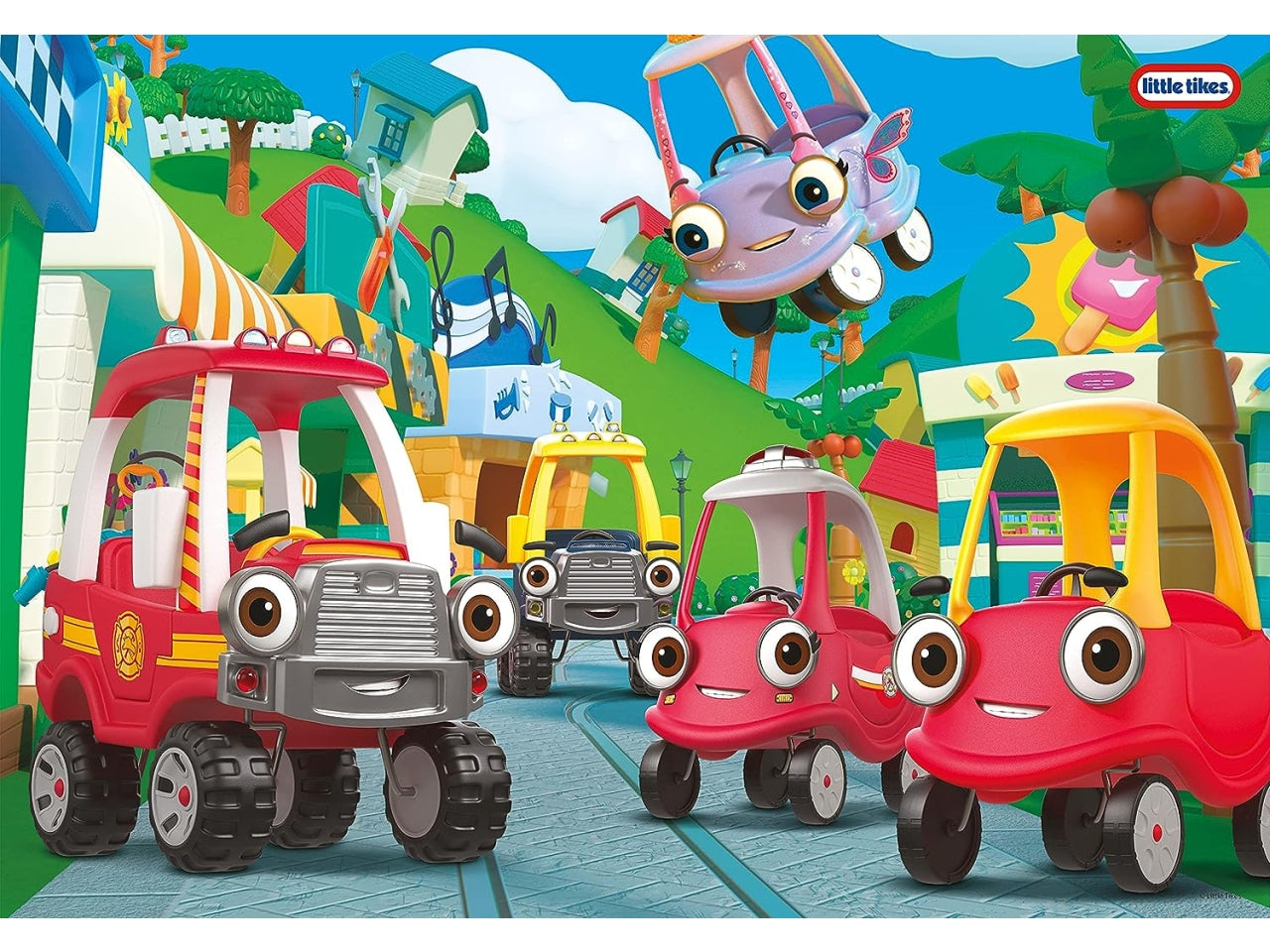 Puzzle maxi little tikes da 24 pezzi