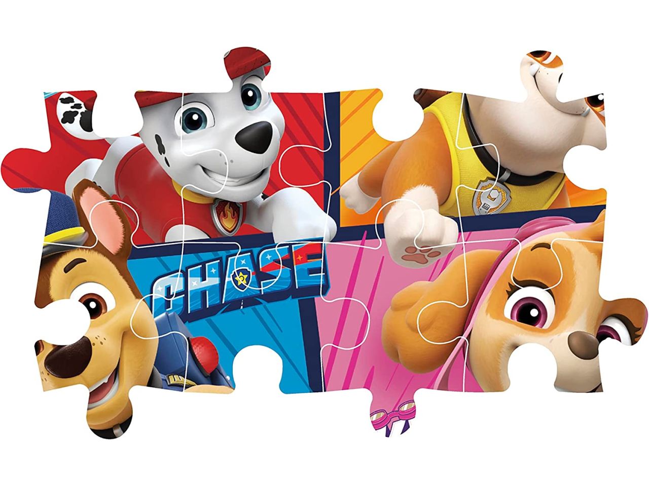 Paw Patrol Supercolor Patrol Puzzle Cartoni Animati 24 pezzi - Clementoni