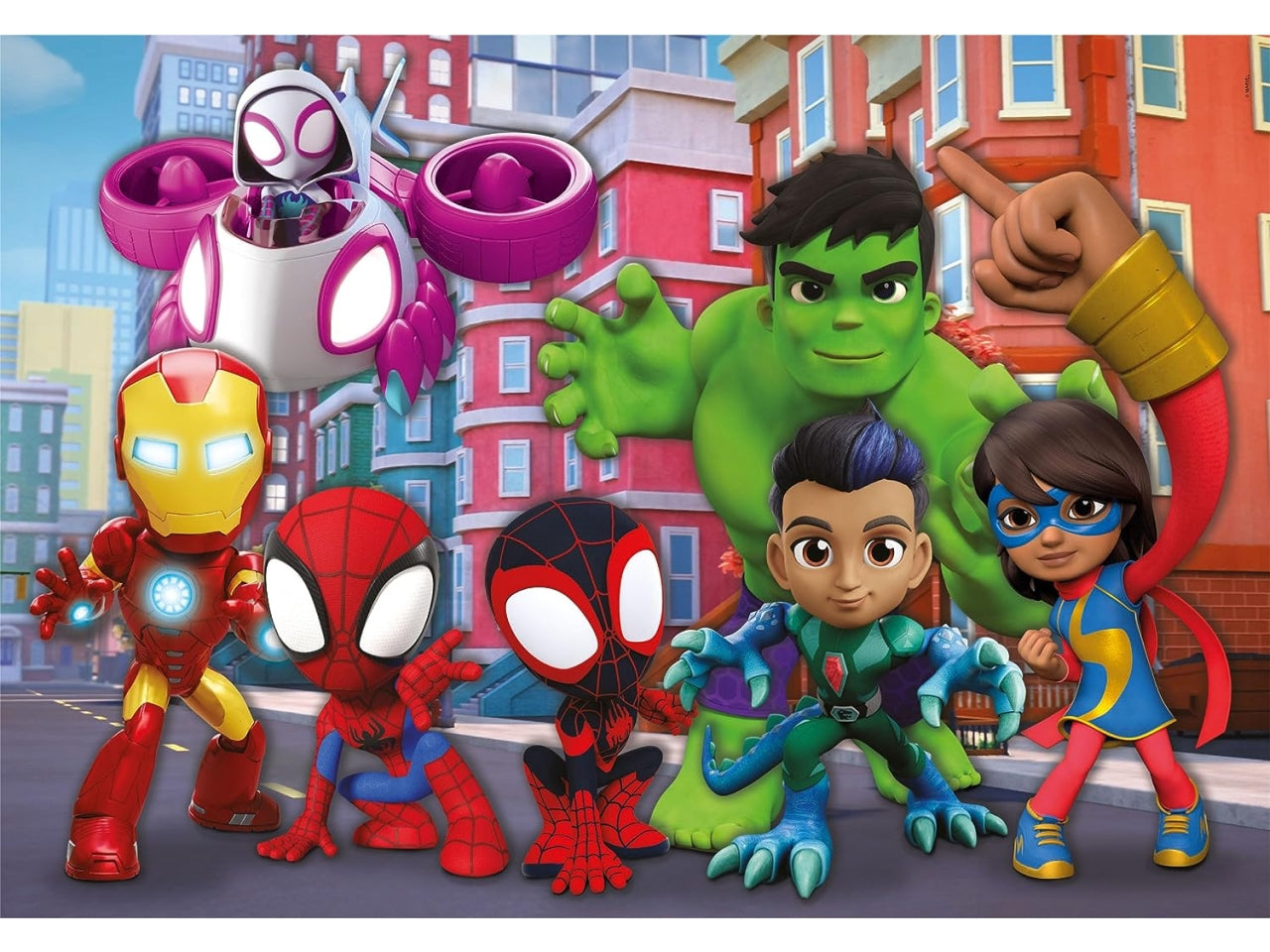 Marvel Spidey And His Amazing Friends Puzzle Cartoni Animati 24pezzi - Clementoni