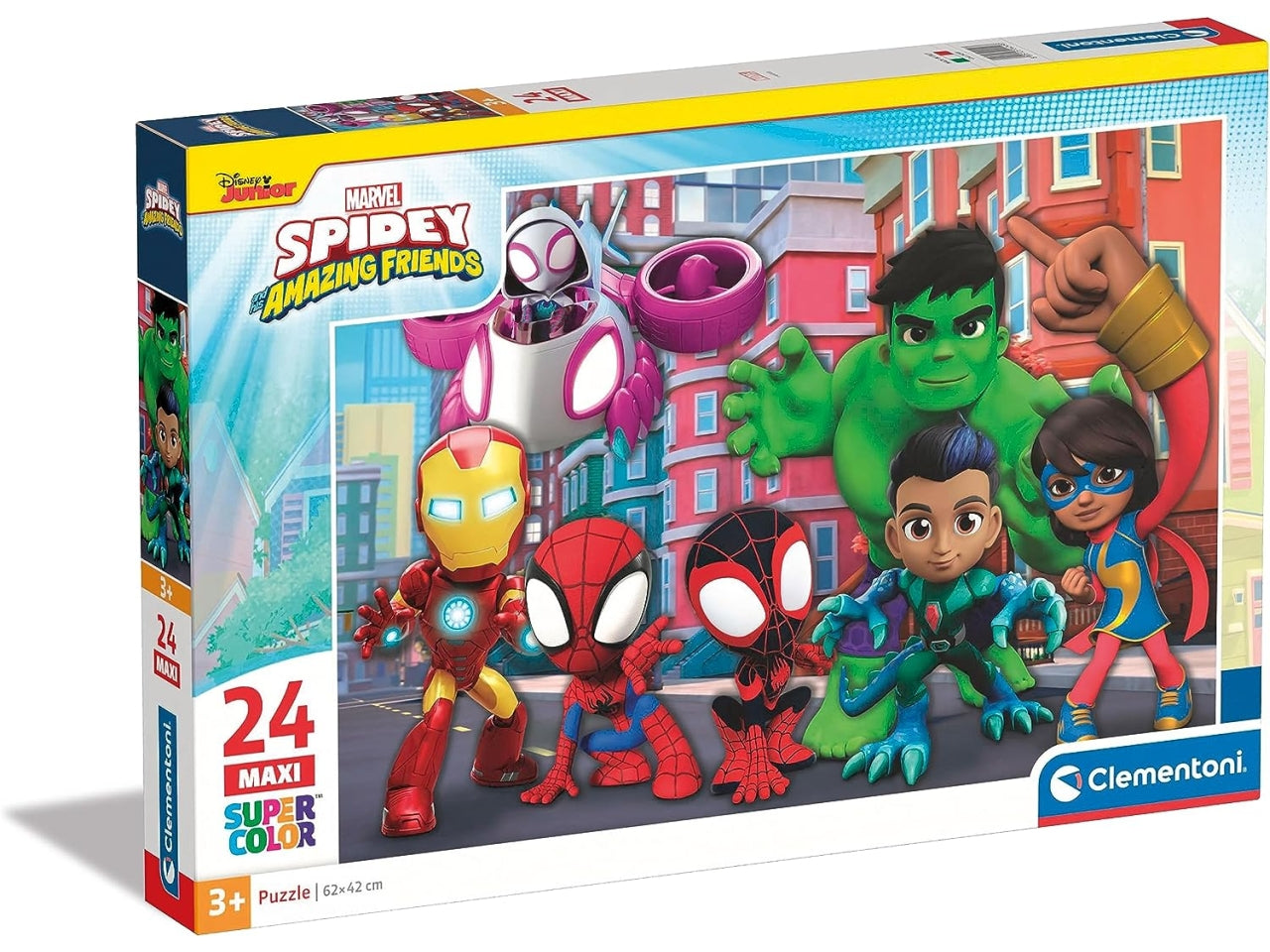 Marvel Spidey And His Amazing Friends Puzzle Cartoni Animati 24pezzi - Clementoni