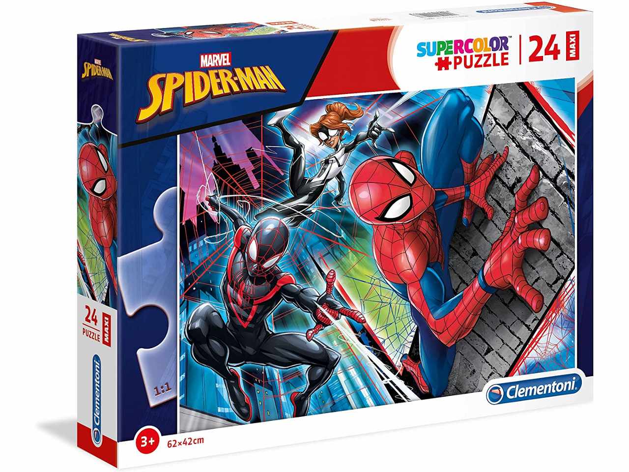 SpiderMan Puzzle Multicolore 24 pezzi - Clementoni