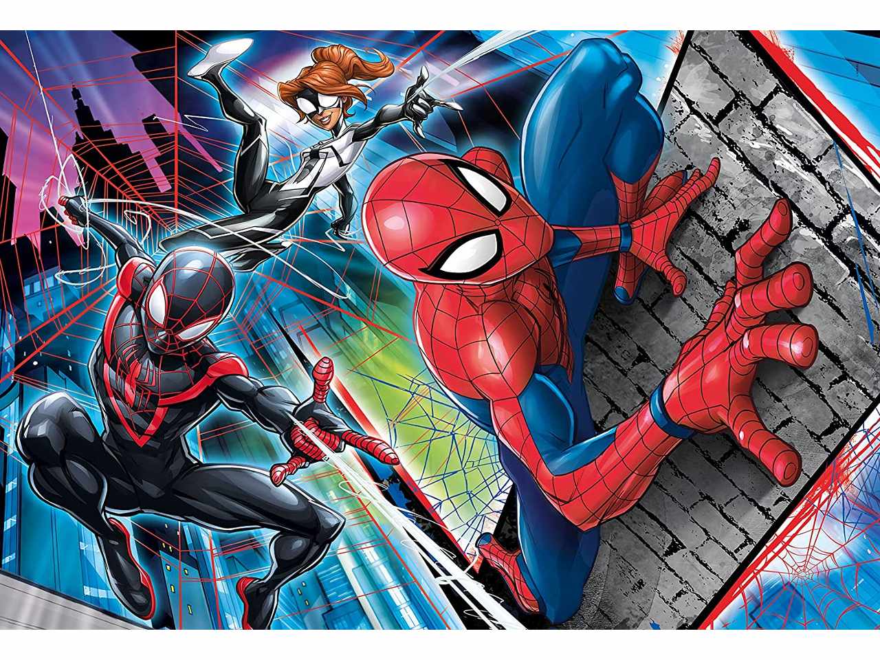 SpiderMan Puzzle Multicolore 24 pezzi - Clementoni