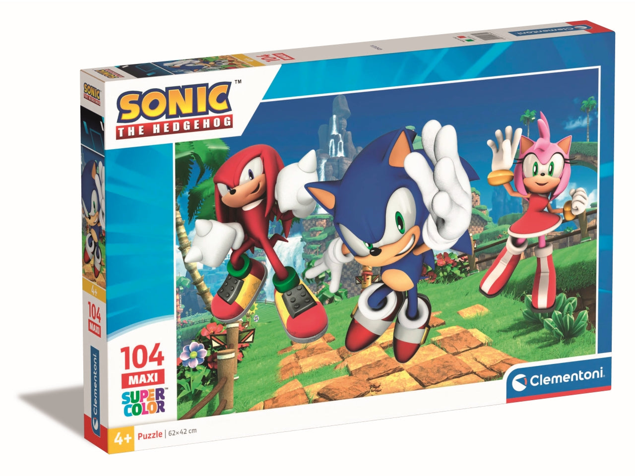 Puzzle 104 pezzi maxi sonic