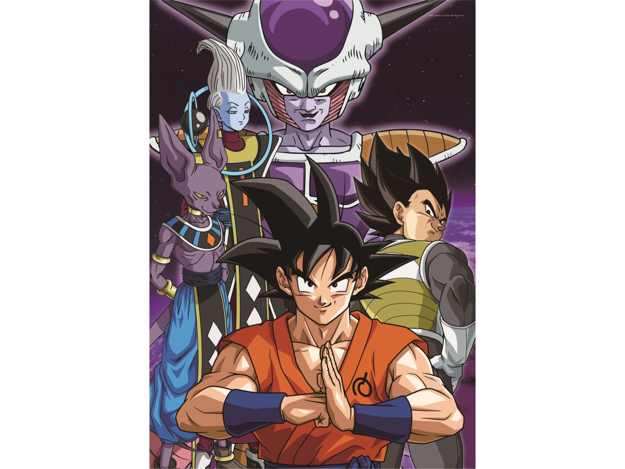 Puzzle 104 pezzi super dragonball 2