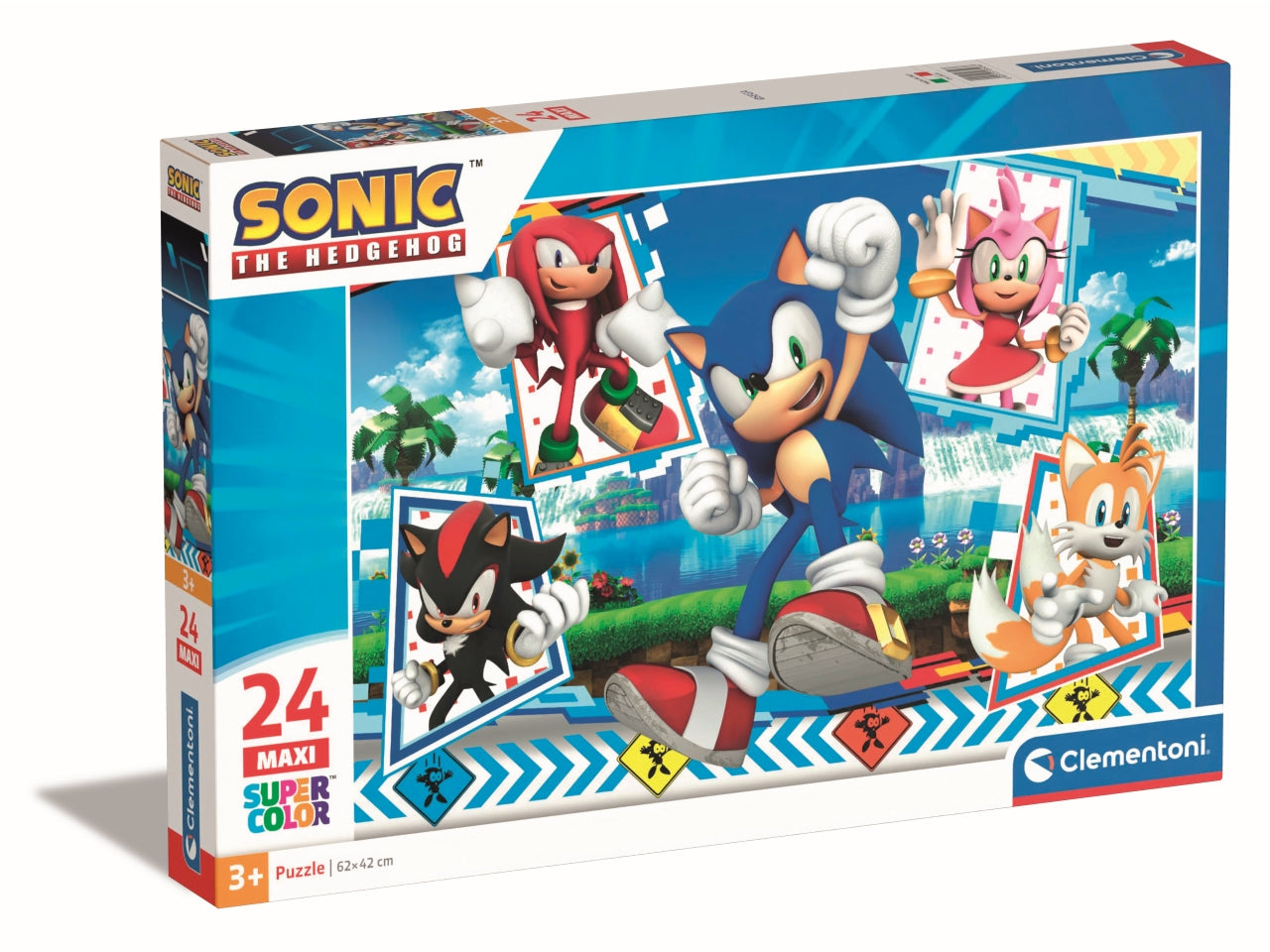 Puzzle 24 pezzi maxi sonic