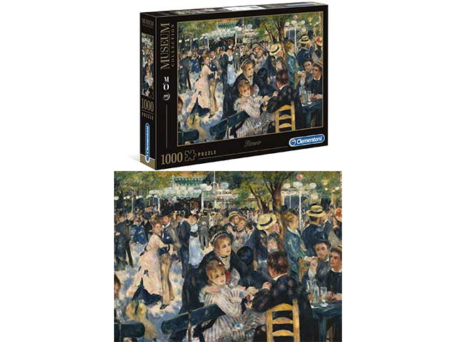 Renoir Bal du Moulin de la Galette Puzzle 1000 Pezzi - Clementoni