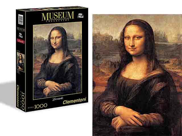 Leonardo Gioconda Puzzle 1000 Pezzi - Clementoni