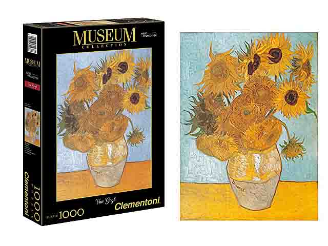 Girasoli Puzzle Van Gogh 1000 Pezzi - Clementoni