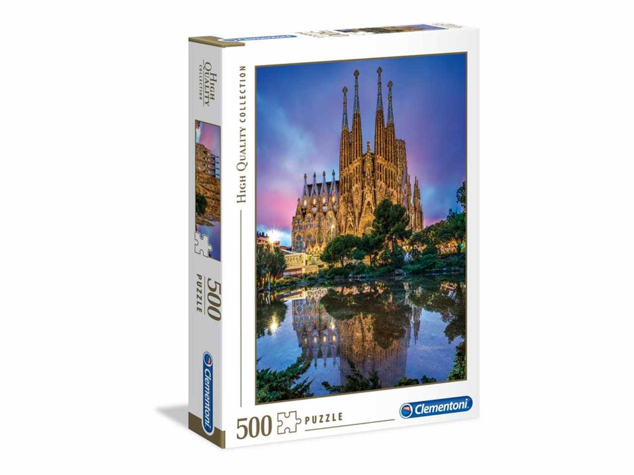 Italia Collection Puzzle Barcelona 500 Pezzi - Clementoni