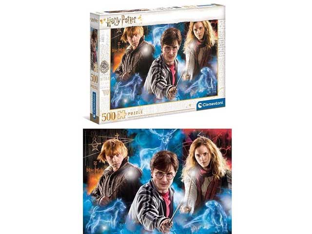 Harry Potter Puzzle Adulti 500 Pezzi - Clementoni