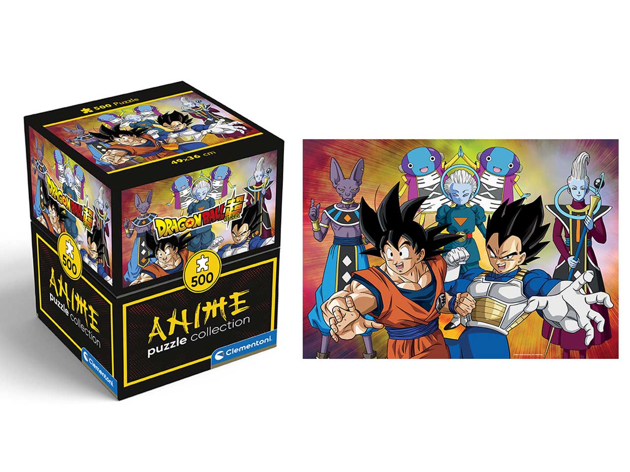 Puzzle anime 500 pezzi cube dragonball 2