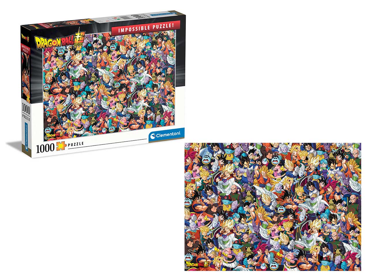 Ball Z Impossible Puzzle Dragon Ball 1000 Pezzi - Clementoni