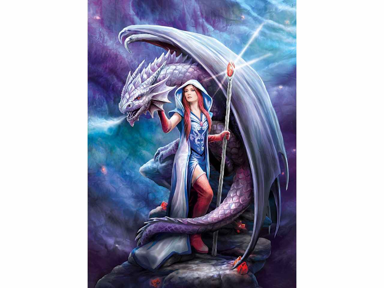 Puzzle 1000 pezzi anne stokes dragon mage 39525