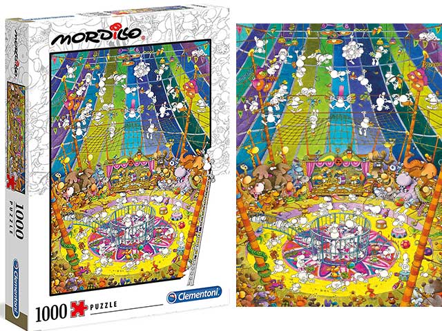 Puzzle 1000 pezzimordillo the show 39536