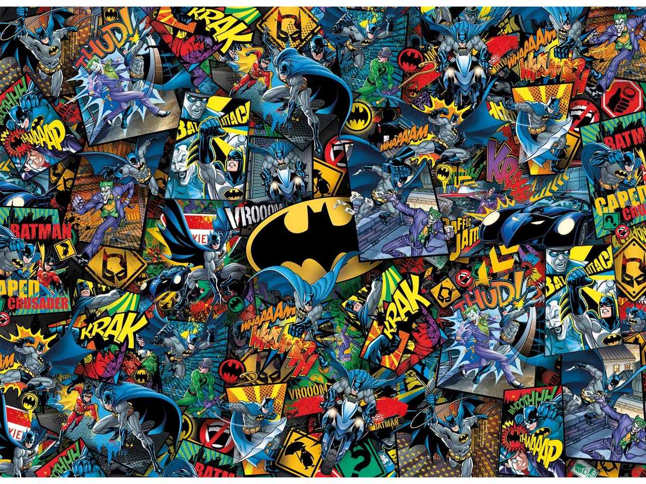 Puzzle 1000 pezzi impossible batman 39575