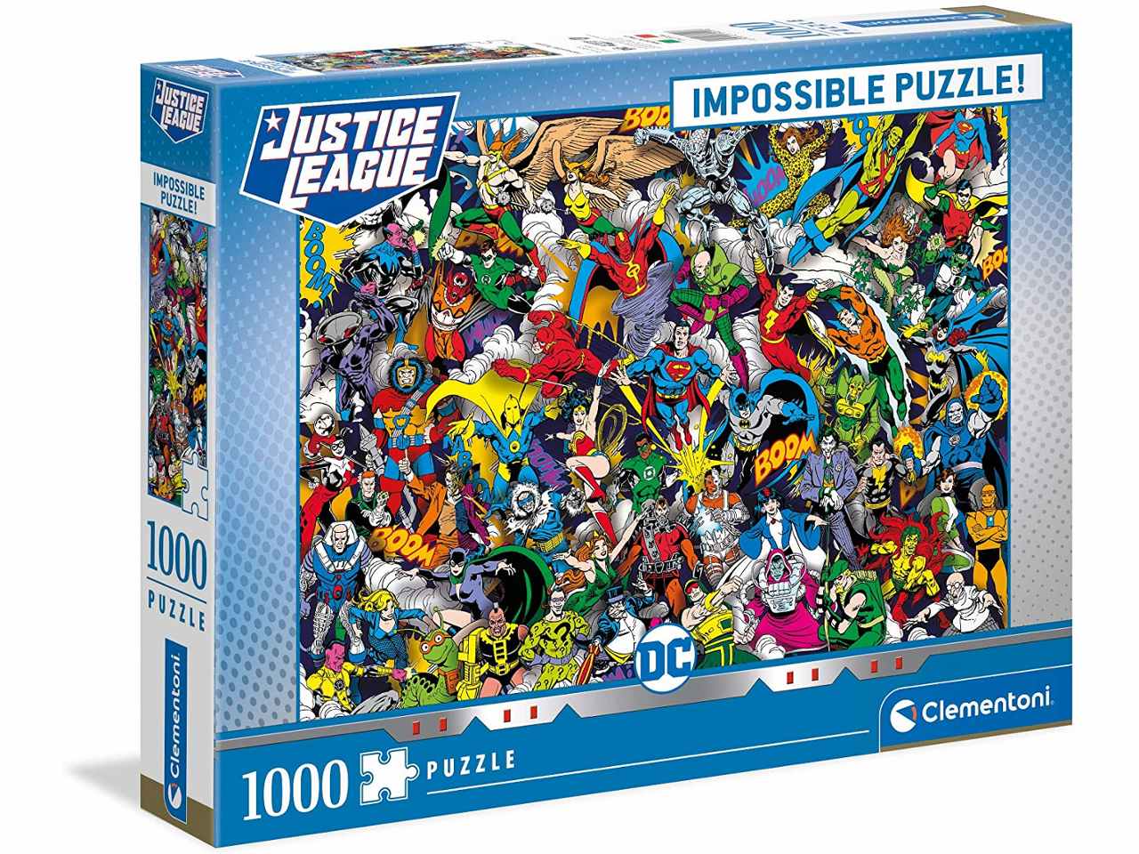 Puzzle 1000 pezzi impossible dc just.leag 39599