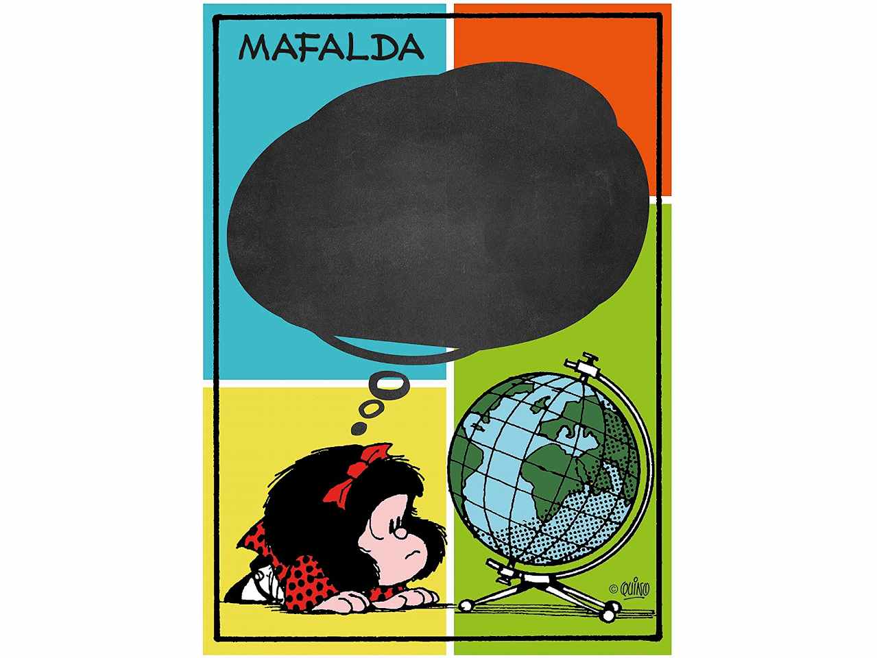 Puzzle 1000 pz blackboard mafalda