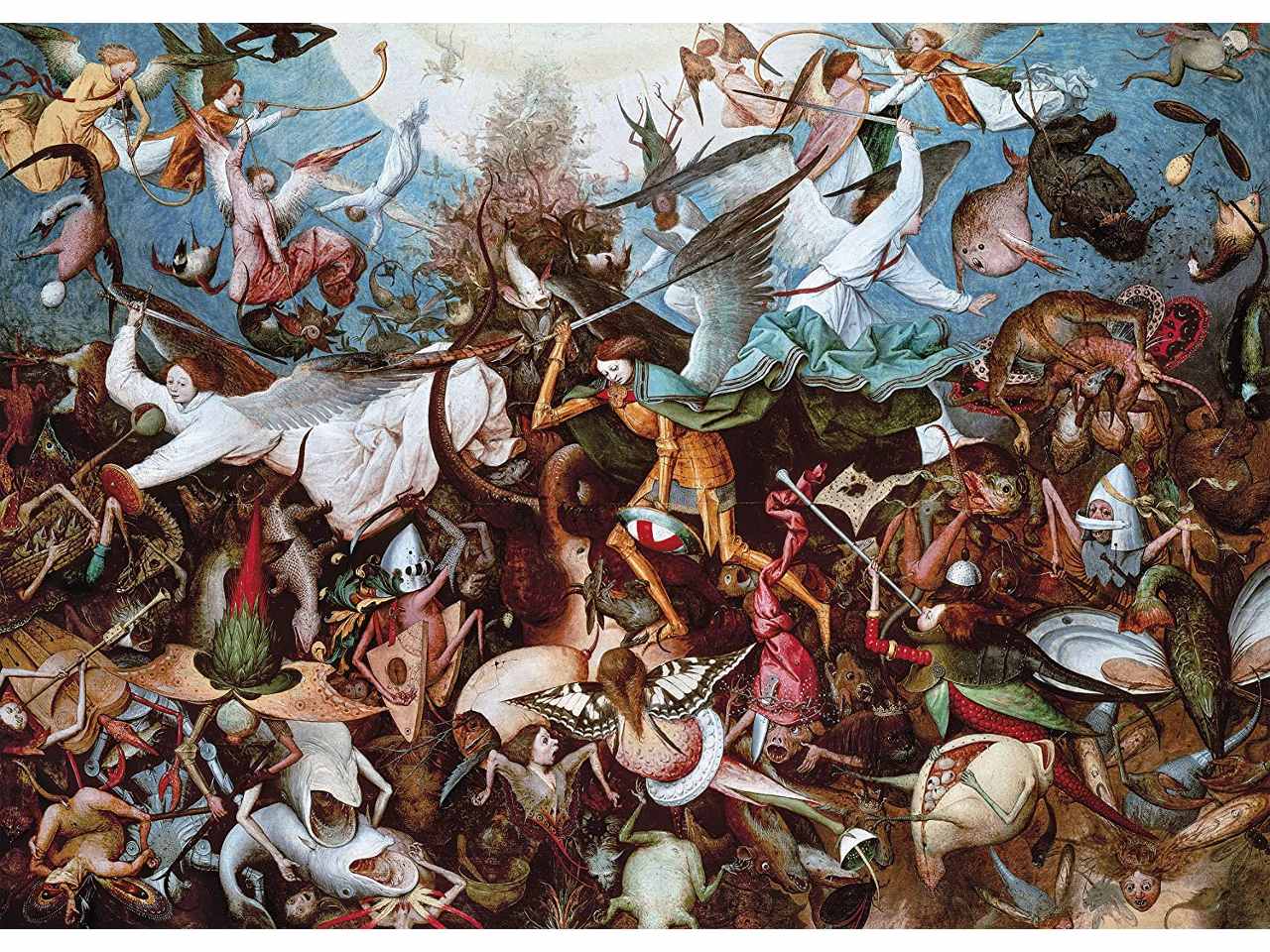 Puzzle 1000 pezzi museum the fall of angels 39662