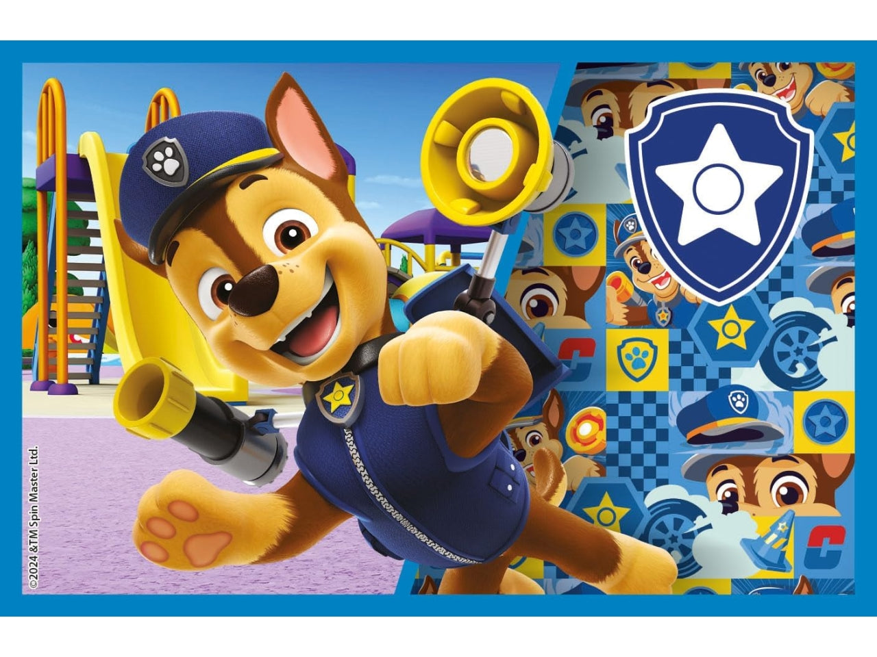 Puzzle 6 cubi Paw Patrol in cartone, 12x8 cm, 2+ anni, Made in Italy - Clementoni