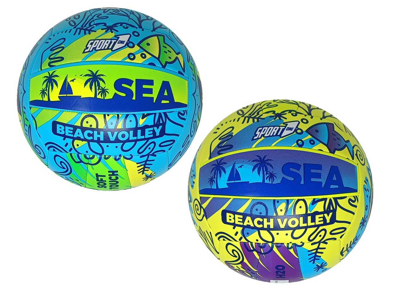 Pallone da beach volley linea sea