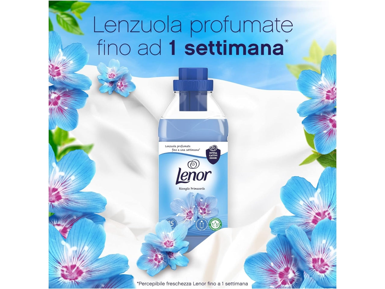 Lenor ammorbidente concentrato da 1806ml 86 lavaggi profumazione profumo primaverile $