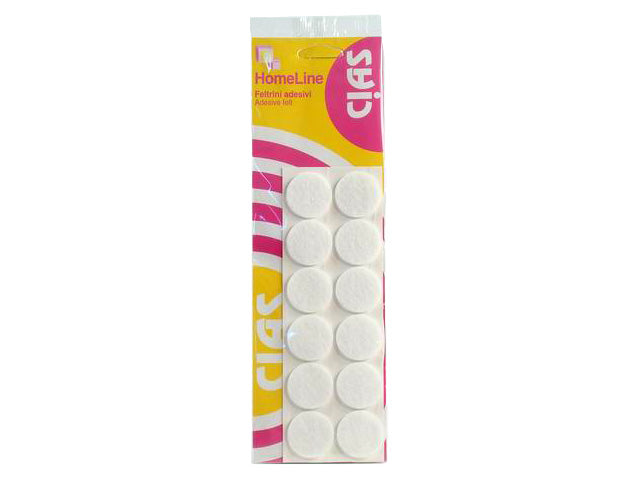Feltrini b.co 35mm.12 pezzi 6259b035