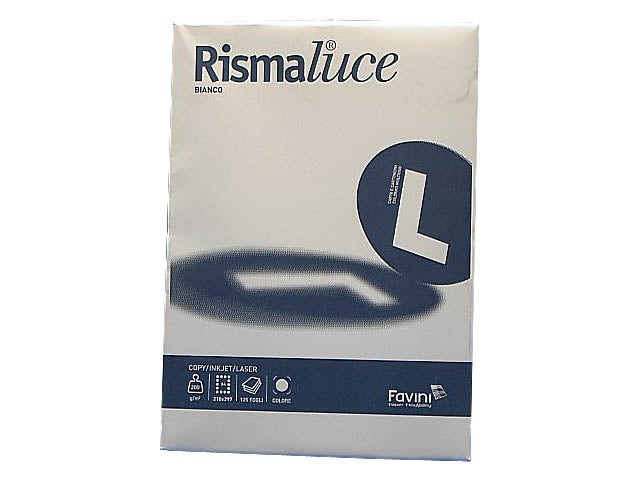 Risma fogli A4 Favini in colore bianco 210x297mm 200gr