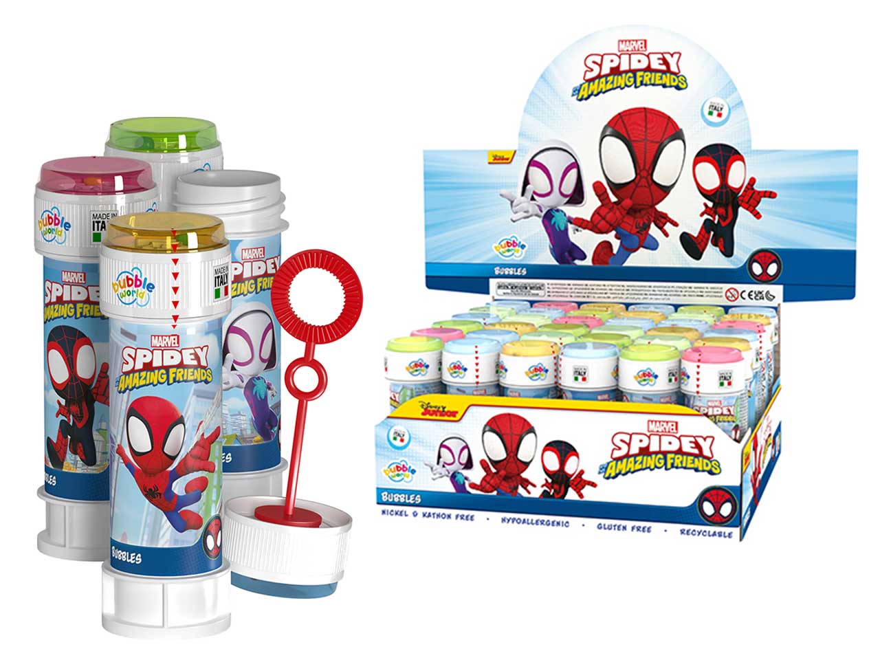 Spidey bolle di sapone