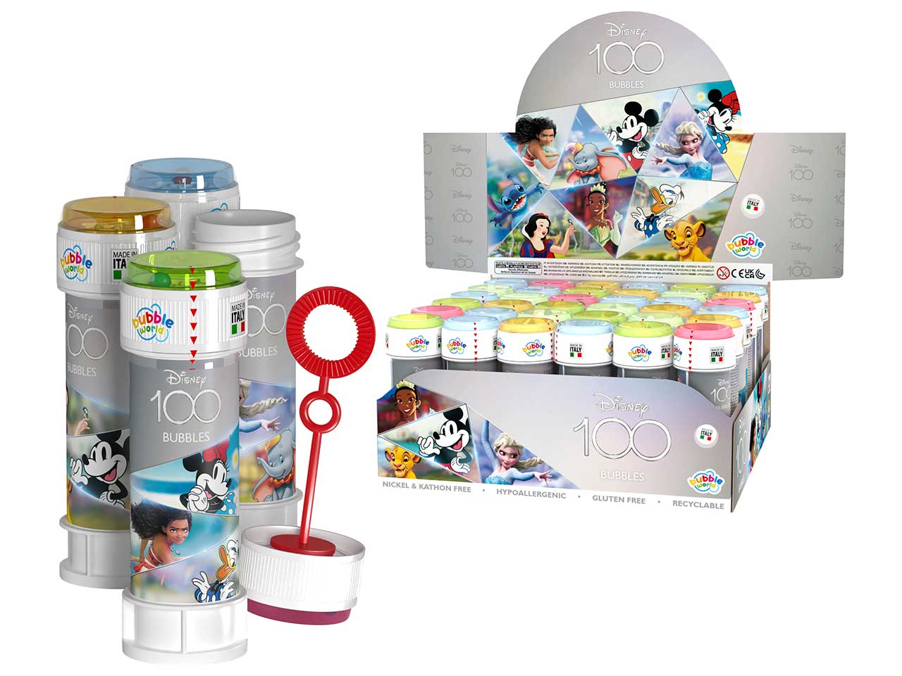 Disney d-100 bolle di sapone