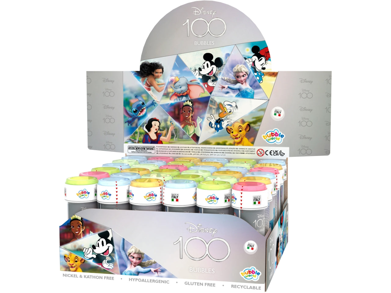 Disney d-100 bolle di sapone