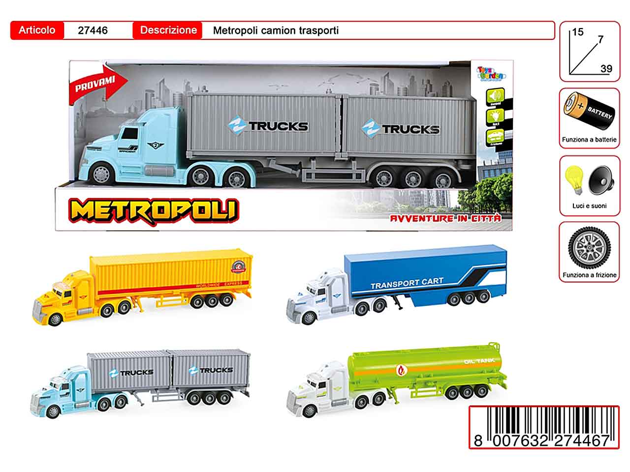 Camion trasporti 27446