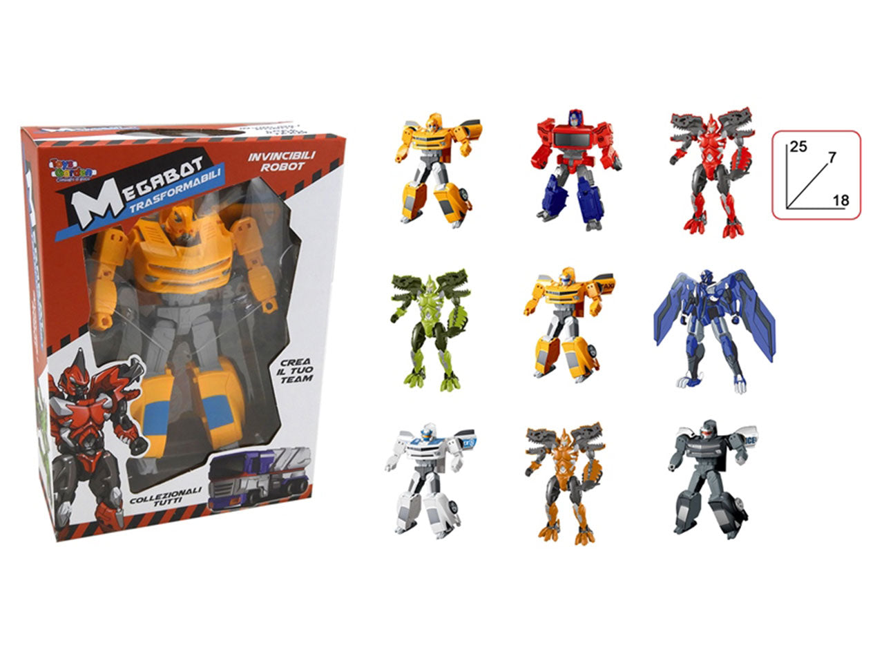 Megabot assortiti