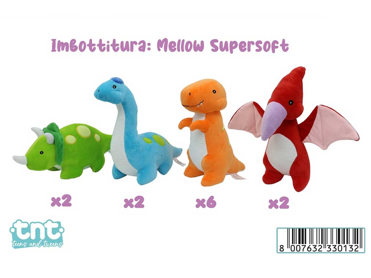 Tnt dinosauri squish 28cm