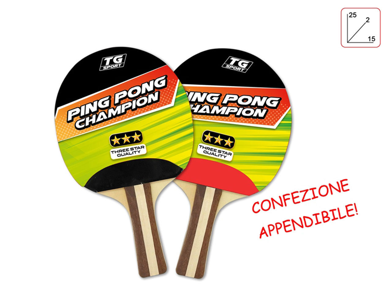 Racchetta pingpong 3 stelle