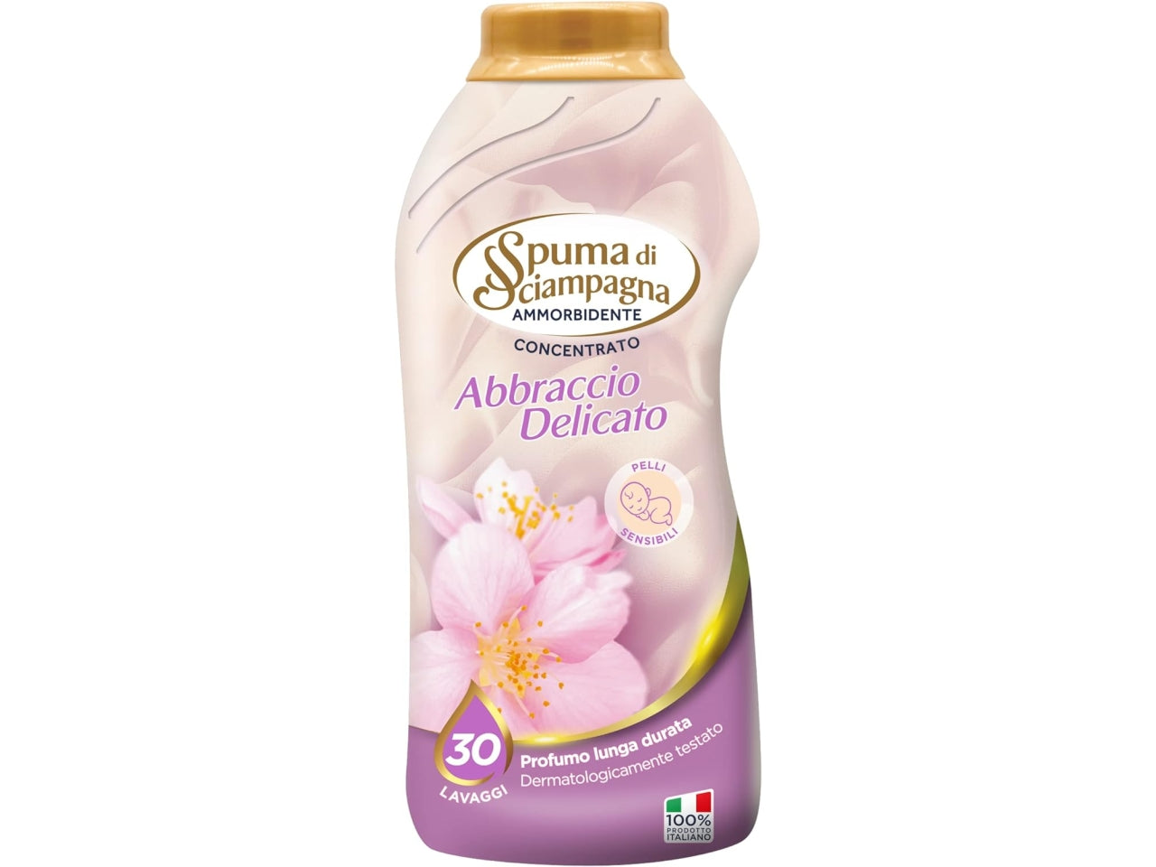 Spuma di sciampagna abbraccio delicato 30 lavaggi 600ml $