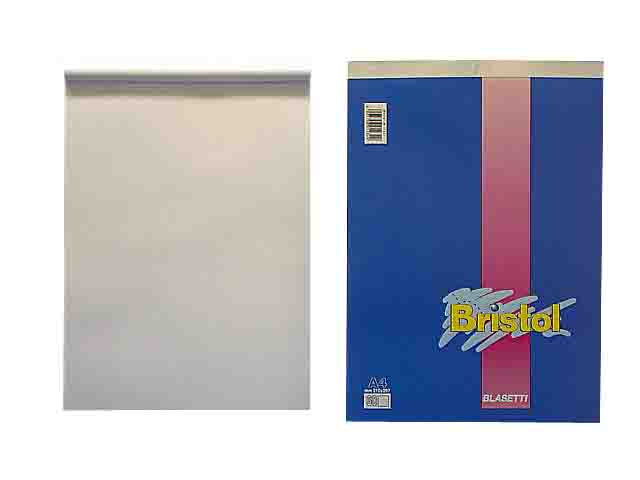 Blocco notes A4 colore bianco 210x297 mm 50gr Blasetti