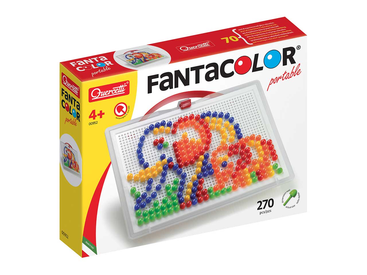 Fantacolor chiodini portable large 270 pezzi