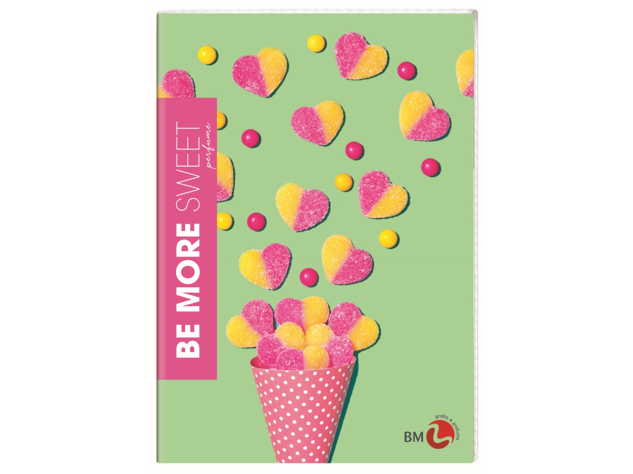 Quaderni maxi sweet linea be more different formato 21x29,7, pagine 72+r, rigatura 5 mm confezione da 10 quaderni