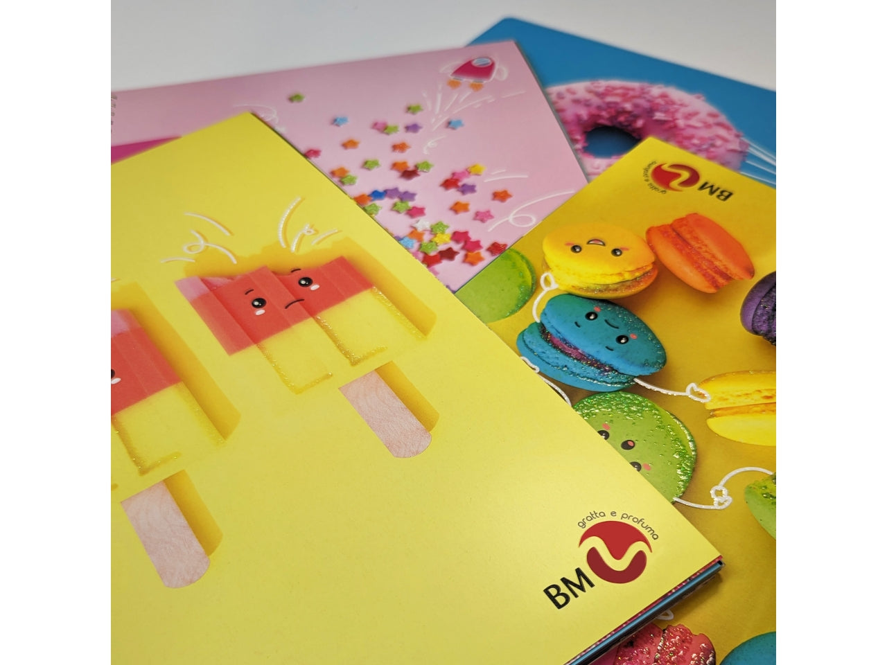 Quaderni maxi sweet linea be more different formato 21x29,7, pagine 72+r, rigatura 5 mm confezione da 10 quaderni