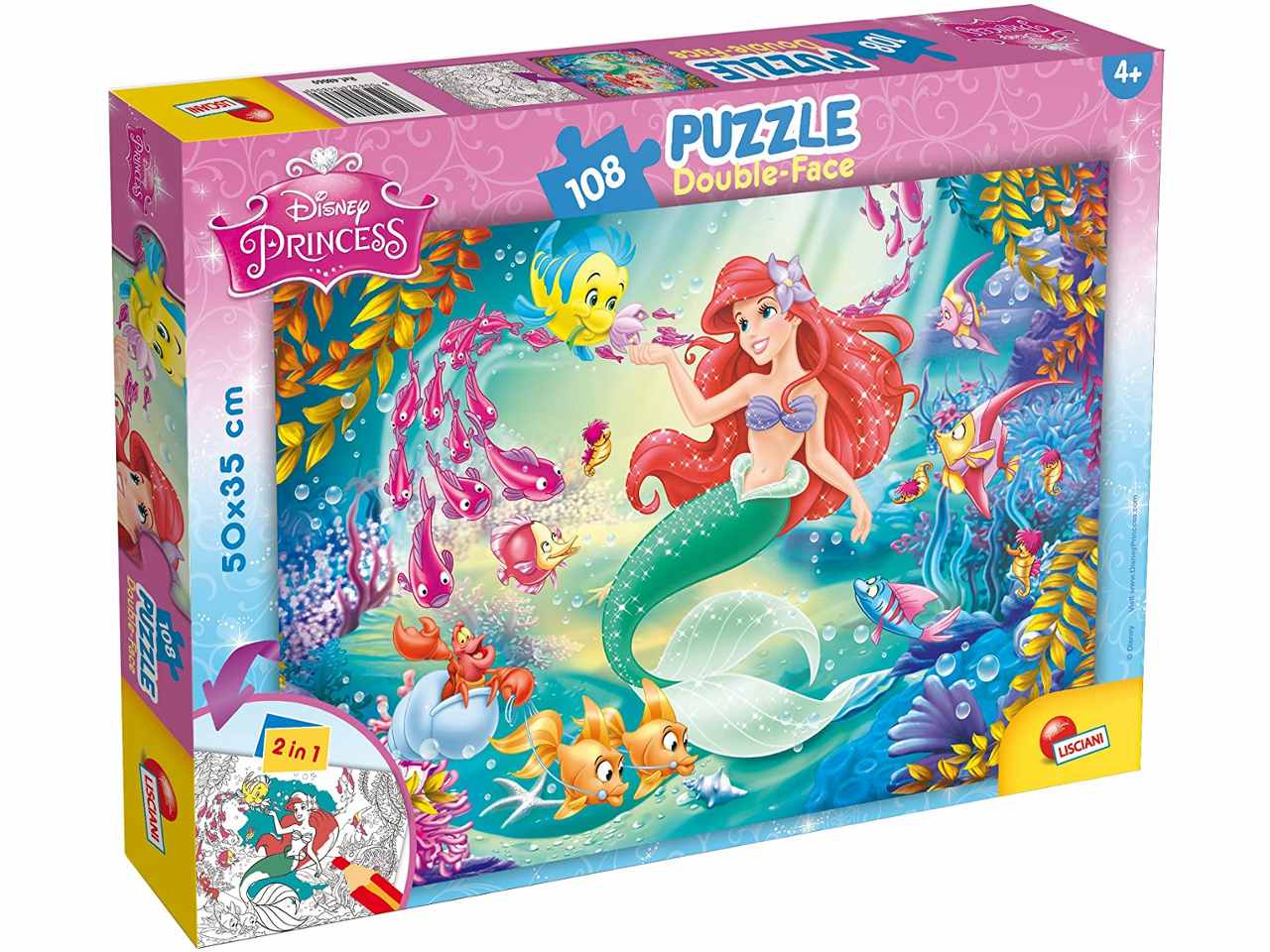 Puzzle df plus 108 the little mer.48069