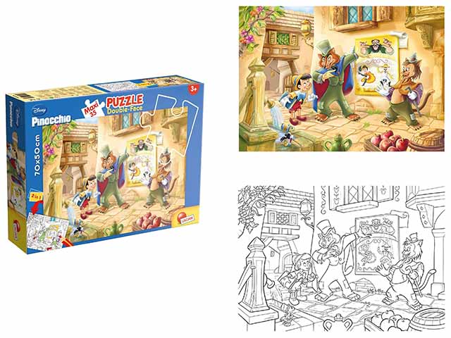 Puzzle super maxi 35 pezzi pinocchio 48182