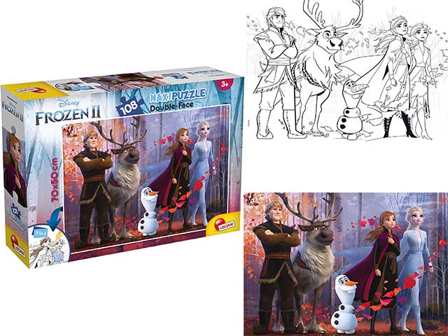 Puzzle supermaxi 108pz frozen 2 73399